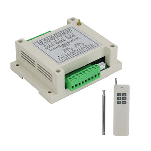 Maxgeek Generator 5 Ways Remote Start Stop Control Unit Genset Control Module Controller w/ Antenna