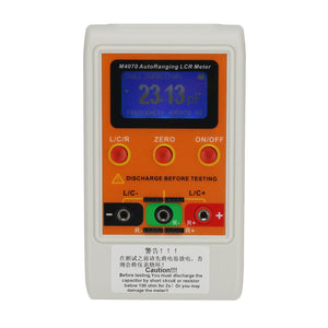 M4070 Automatic Ranging LCR Meter LCR Tester 1% Accuracy Handheld Inductance Capacitance Meter