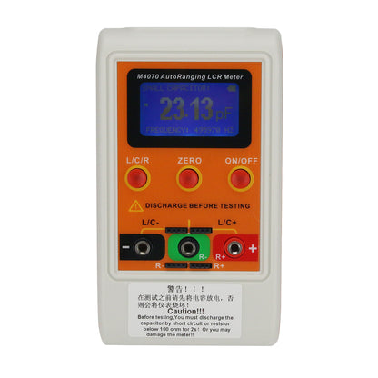 M4070 Automatic Ranging LCR Meter LCR Tester 1% Accuracy Handheld Inductance Capacitance Meter