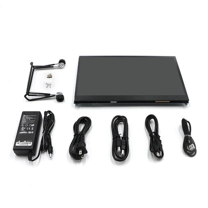 13.3&quot; Touch Screen For Raspberry Pi Ackerman Differential Tracked Mecanum Omni 4WD Robot Cars