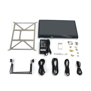 13.3&quot; Touch Screen Bracket For Raspberry Pi Ackerman Differential Tracked Mecanum Omni 4WD Robot Car