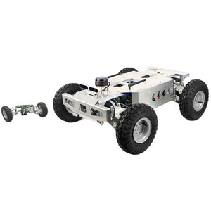 Ackerman Robot Car Smart ROS Car Assembled Top Version Independent Suspension Front Wheel Steering