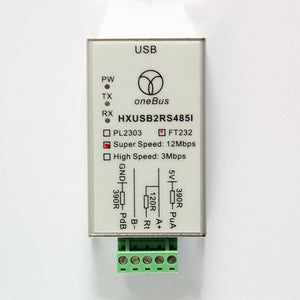 Isolated Converter USB To RS485 HXUSB2RS485I (12M) FT232 12Mbps For Tamagawa Encoder Debugging