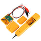 Cable Tracker RJ11 Cable Tracer Network Short-Circuit Tester Alligator Clip Test Line w/ Storage Bag