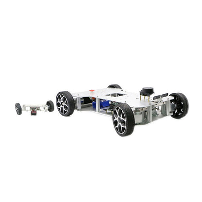 Ackerman Robot Car Smart ROS Car Assembled Top Version With Front Wheel Steering Mechanism