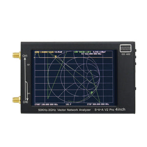 GS-400 V2 Pro Vector Network Analyzer Antenna Analyzer 50KHz-3GHz NanoVNA V2 S-A-A 4&quot; Touch Screen