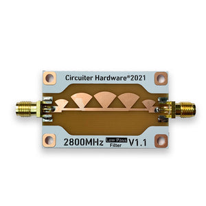 Circuiter Hardware 2800MHz RF Low Pass Filter Board LPF Filter Perfect For 2.4G WiFi Bluetooth