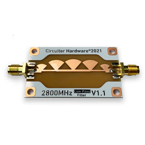 Circuiter Hardware 2800MHz RF Low Pass Filter Board LPF Filter Perfect For 2.4G WiFi Bluetooth