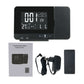 FanJu FJ3531B Projection Clock Weather Clock 8 Adjustable Backlights For Indoor Outdoor Temperature