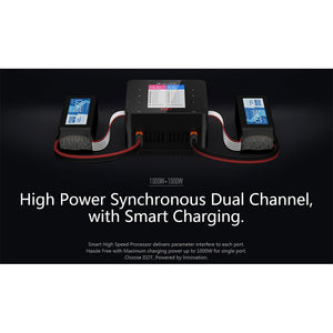 ISDT P30 1500W 50A Dual Channel Battery Balance Charger For 2-8S LiPo Lilon LiHV NiMH Pb Car Airplane Racing Drone Helicopter