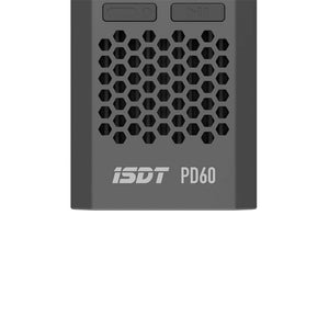 ISDT PD60 60W Lipo Battery Balance Charger Type-C Input For Lipo LiHV LiFe NIMH/Cd Battery For RC Car Racing Drone