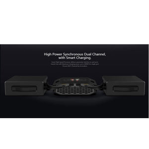 ISDT X16 2X1100W 2X20A Dual Channel Battery Charger 2-16S Lipo Battery Charger For RC UAV Drone