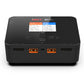 ISDT K1 Dual Channel Balance Lipo Charger AC 100W DC 2X250W 10Ax2 Discharger 2.4 inch IPS Screen for Lipo NiMh Pb Battery