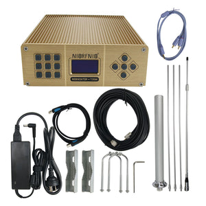 NIO-T35M 35W Car Stereo Radio Music Player FM Transmitter 87.5-108MHz Support TF USB Microphone