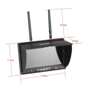 7&quot; TFT LCD Screen FPV Monitor LT5802S 5.8G 40CH LED Backlight for RC UAV Drone