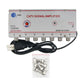 JMA 1020MK6 CATV Signal Amplifier Home Cable TV Amplifier 1 Input 6 Outputs Nominal Gain 20DB