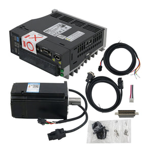 750W 2.39NM ASD-B2-0721-B+ECMA-C20807RS Delta AC Servo Motor Drive Kit+ Encoder Cable Power Cable