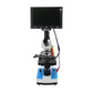 400X Blood Microscope Digital Microscope 5MP Pixel XSP-116D + 7 Inch LCD Display + Aluminum Case