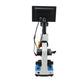 400X Blood Microscope Digital Microscope 5MP Pixel XSP-116D + 7 Inch LCD Display + Aluminum Case
