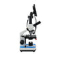 400X Blood Microscope Digital Microscope 5MP Pixel XSP-116D + 7 Inch LCD Display + Aluminum Case