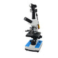 400X Blood Microscope Digital Microscope 5MP Pixel XSP-116D + 7 Inch LCD Display + Aluminum Case