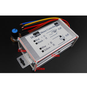 10A0S DC9-60V DC Motor Controller 10A 12V 24V 36V 48V For Electric Commercial Cotton Candy Machines