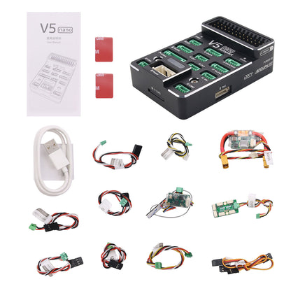 CUAV Flight Controller GPS for PX4 PIX Helicopter Multi-rotors VTOL UAV Fixed Wing V5 nano + NEO GPS