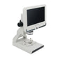 ANDONSTAR AD108 200X Digital Microscope 2MP Electronic Magnifier 7&quot; LCD Plastic Stand White Monitor