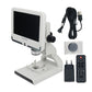 ANDONSTAR AD108 200X Digital Microscope 2MP Electronic Magnifier 7&quot; LCD Plastic Stand White Monitor
