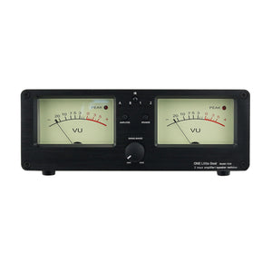 One Little Bear VU3 VU Meter 2-Way Amplifier Speaker Switcher Remote Control Adjustable Backlight