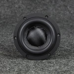 2PCS 4&quot; 4Ω Subwoofer Speaker Hifi Speaker Unit Round-Shaped Loudspeaker Powerful Low Frequency