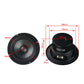 2PCS 5.25&quot; 8 Ohm Midrange Speakers Loudspeakers Audiophile Speakers Perfect For 3-Way Speakers