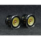 2PCS 4&quot; 4 Ohm Audiophile Full Range Speaker Square High Fidelity Loudspeakers Cast Aluminum Frame