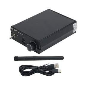 BRZHIFI BT20 Bluetooth 5.0 Receiver DAC Audio Receiver CSR8675+ES9038 For LDAC Stereo Sound Black