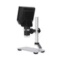 G1000 1000X 10MP HD 1808P Digital Microscope Camera with Aluminum Alloy Stand and 4.3&quot; LCD Display