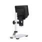 G1000 1000X 10MP HD 1808P Digital Microscope Camera with Aluminum Alloy Stand and 4.3&quot; LCD Display