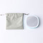 Pocket Mirror Compact Cosmetic Mirror With LED Fill Light Night Light USB Charging For Easy Make-Up
