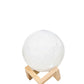L-015-01 880ML Humidifier Diffuser Nano Mist 13CM Moon Night Light Lamp Dimmable USB Plug-In Type