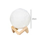 L-015-02 1500ML Humidifier Diffuser Nano Mist 15CM Moon Night Light Dimmable Battery USB Charging