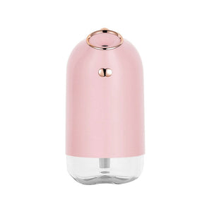 LS 380ML Mini Air Humidifier Diffuser Wireless Car Diffuser Mute Operation Night Light Rechargeable