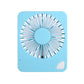 U2 Summer Small Desk Fan Mini Handheld Fan Portable Fan USB Rechargeable Adjustable Angles &amp; Speeds