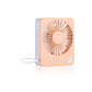 U2 Summer Small Desk Fan Mini Handheld Fan Portable Fan USB Rechargeable Adjustable Angles &amp; Speeds
