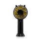 FS-MM-01 Mini Handheld Fan Small Desk Fan USB Rechargeable Portable Fan Eye-Catching Cat Appearance