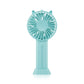 FS-MM-01 Mini Handheld Fan Small Desk Fan USB Rechargeable Portable Fan Eye-Catching Cat Appearance