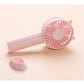 FS-MM-01 Mini Handheld Fan Small Desk Fan USB Rechargeable Portable Fan Eye-Catching Cat Appearance