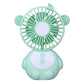 YPK-U3 Monkey-Shaped Portable Fan Adjustable Speeds USB Mobile Power Bank Without Night Light