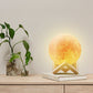 15CM/5.9&quot; Bluetooth Speaker 3D Moon Night Light USB Charging 16 Light Color Touch Tap Remote Control