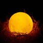 8CM 3D Moon Night Light Lamp USB Rechargeable Atmosphere Night Light Remote Control 16 Light Colors