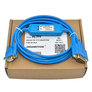 Programming Cable PC-TTY Communication Download 6ES5 734-1BD20 Cable For Siemens S5 Series PLC PC TTY RS232