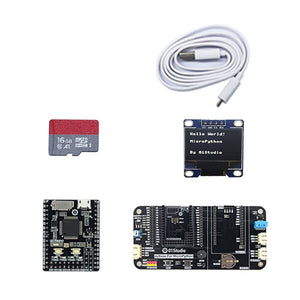 Kit For STM32 MCU Micropython Programming Micropython pyBoard with 16G SD Card